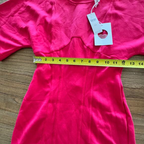 Daily Practice (Anthropologie) Short-Sleeve Mini Dress - Size XXS - Picture 6 of 9